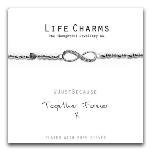 Life Charms - LC027BW - Just because - Together Forever