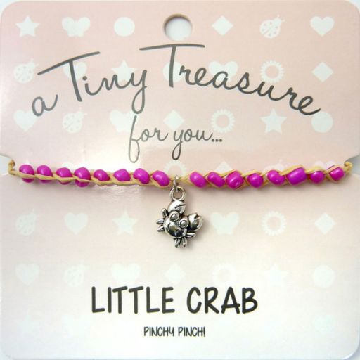 Tiny Trease armband - Little crab