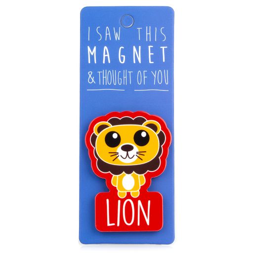I saw this Magnet and .... - MA087 - Lion