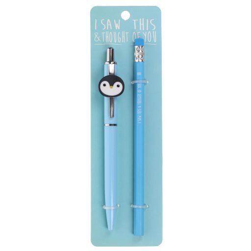 I saw this - Pen & Pencil - PE009 - Penguin