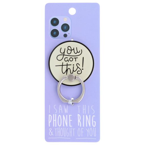 Phone Ring Holder _ PR076 - I Saw This Phone Ring - You Got This