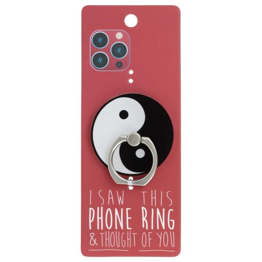 Phone Ring Holder _ PR092 - I Saw This Phone Ring - Ying Yang