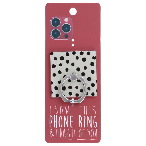 Phone Ring Holder _ PR102 - I Saw This Phone Ring - Spots