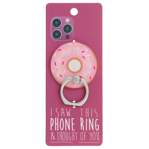 Phone Ring Holder _ PR116 - I Saw This Phone Ring - Donut