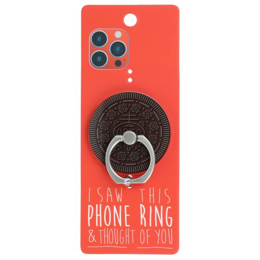 Phone Ring Holder _ PR118 - I Saw This Phone Ring - Oreo