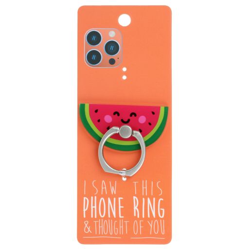 Phone Ring Holder _ PR124 - I Saw This Phone Ring - Watermelon