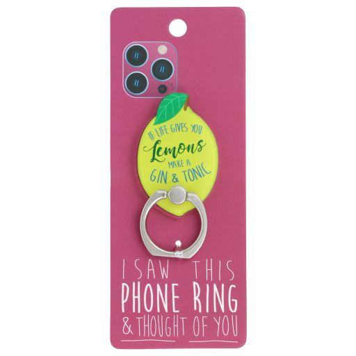 Phone Ring Holder _ PR131 - I Saw This Phone Ring - Gin