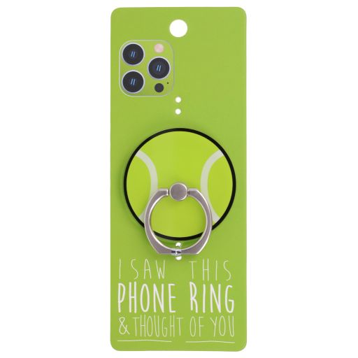 Phone Ring Holder _ PR154 - I Saw This Phone Ring - Tennis