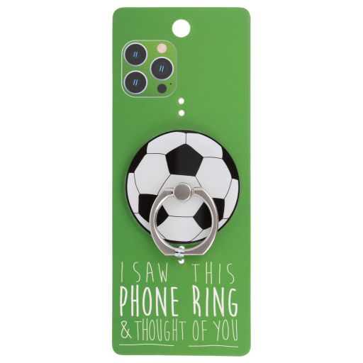 Phone Ring Holder _ PR155 - I Saw This Phone Ring - Football