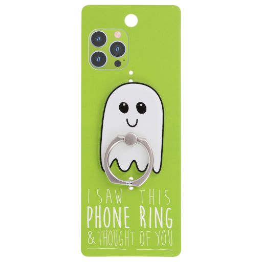 Phone Ring Holder _ PR164 - I Saw This Phone Ring - Ghost