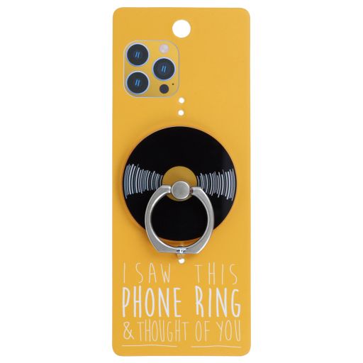 Phone Ring Holder _ PR172 - I Saw This Phone Ring - Record