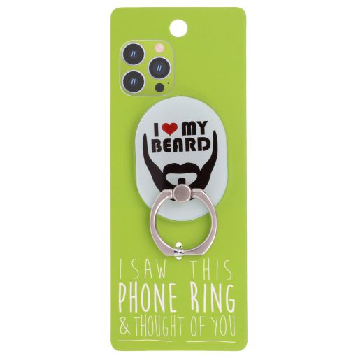 Phone Ring Holder _ PR174 - I Saw This Phone Ring - Beard
