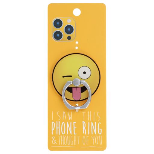 Phone Ring Holder _ PR177 - I Saw This Phone Ring - Wink