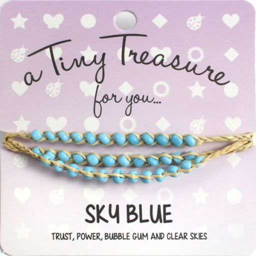 Tiny Treasure armband - Sky Blue