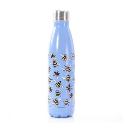Eco Chic - Thermal Bottle (thermosfles)  - T02 - Blue - Bees  