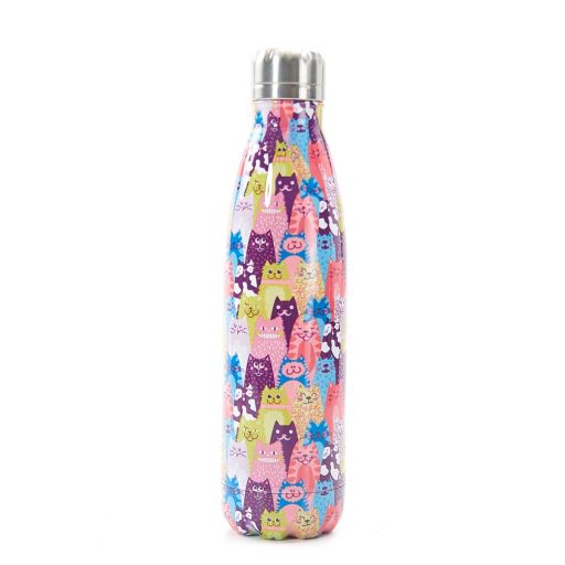 Eco Chic - Thermal Bottle (thermosfles) - T05 - Multiple - Cats