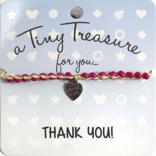 Tiny Treasure armband - Thank You