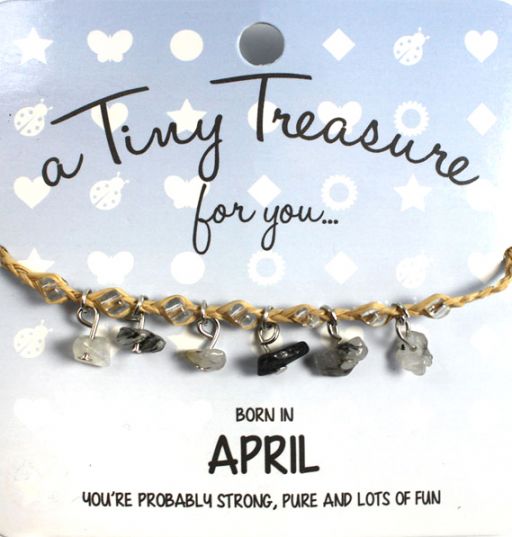 Tiny Treasure armband april