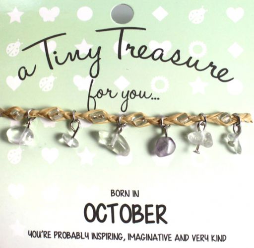 Tiny Treasure armband oktober