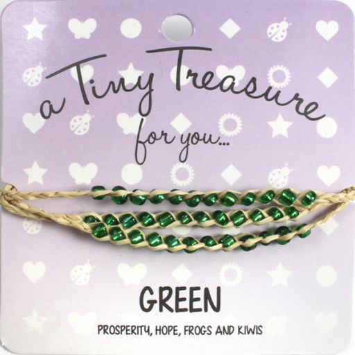 Tiny Treasure armband - Green