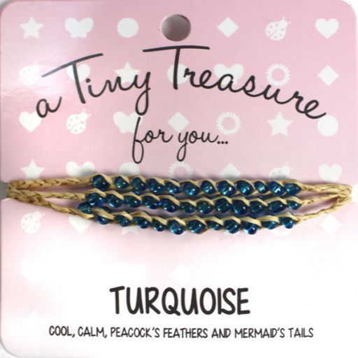 Tiny Treasure armband - Turquoise